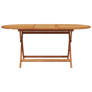 vidaXL 7-Piece Garden Dining Set Fabric and Solid Wood Beige