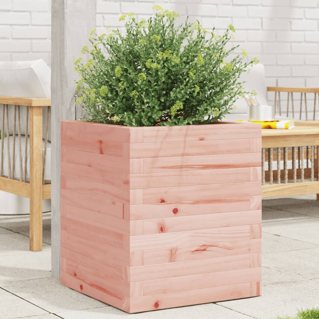 vidaXL Planter 40x40x46 cm Solid Douglas Fir
