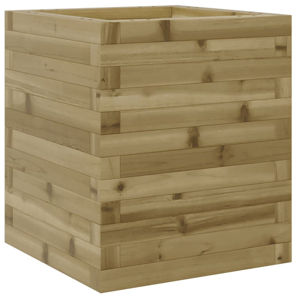 vidaXL Planter 40x40x46 cm Impregnated Pinewood