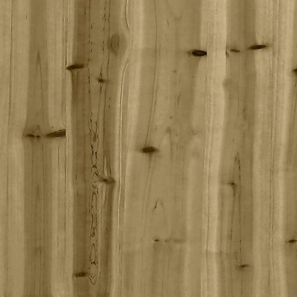 vidaXL Planter 40x40x46 cm Impregnated Pinewood