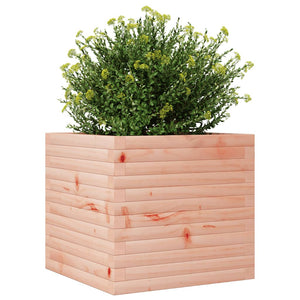 vidaXL Planter 50x50x46 cm Solid Douglas Fir