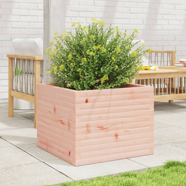 vidaXL Planter 60x60x46 cm Solid Douglas Fir
