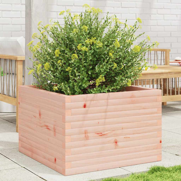 vidaXL Planter 70x70x46 cm Solid Douglas Fir