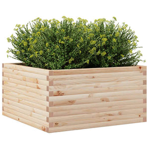 vidaXL Planter 90x90x46 cm Solid Pine Wood