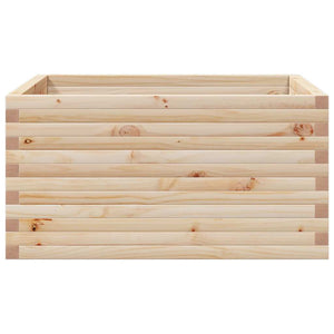 vidaXL Planter 90x90x46 cm Solid Pine Wood