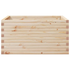 vidaXL Planter 90x90x46 cm Solid Pine Wood