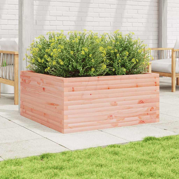 vidaXL Planter 100x100x46 cm Solid Douglas Fir