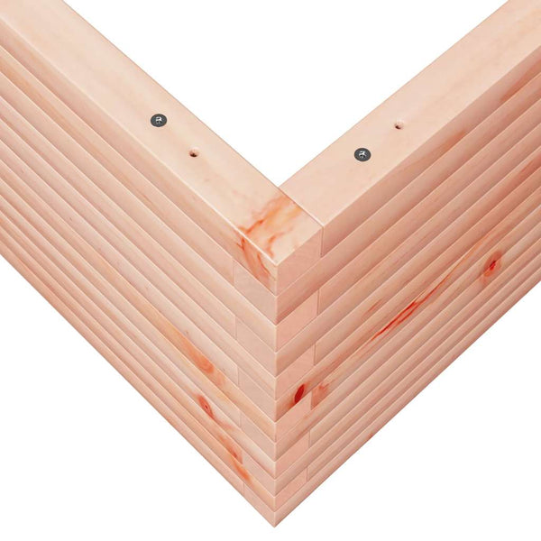 vidaXL Planter 100x100x46 cm Solid Douglas Fir