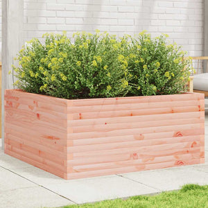 vidaXL Planter 100x100x46 cm Solid Douglas Fir