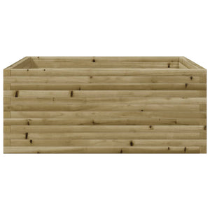 vidaXL Planter 110x110x46 cm Impregnated Pine Wood