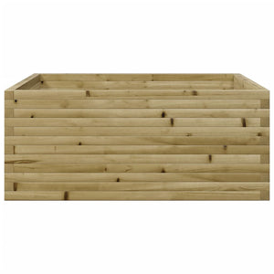 vidaXL Planter 110x110x46 cm Impregnated Pine Wood