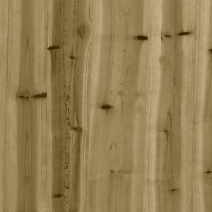 vidaXL Planter 110x110x46 cm Impregnated Pine Wood