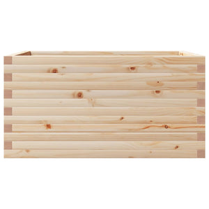 vidaXL Planter 90x60x46 cm Solid Pine Wood