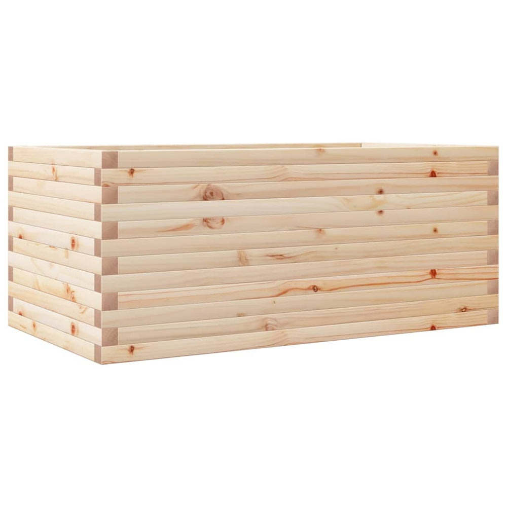 vidaXL Planter 110x60x46 cm Solid Pine Wood