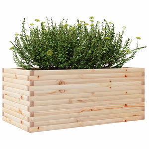 vidaXL Planter 110x60x46 cm Solid Pine Wood