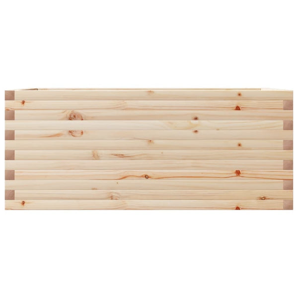 vidaXL Planter 110x60x46 cm Solid Pine Wood