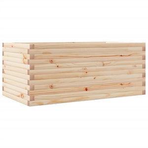 vidaXL Planter 110x60x46 cm Solid Pine Wood