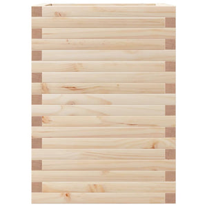 vidaXL Planter 50x50x68.5 cm Solid Pine Wood