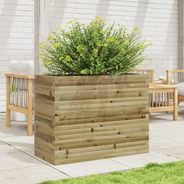 vidaXL Planter 90x40x68.5 cm Impregnated Pine Wood