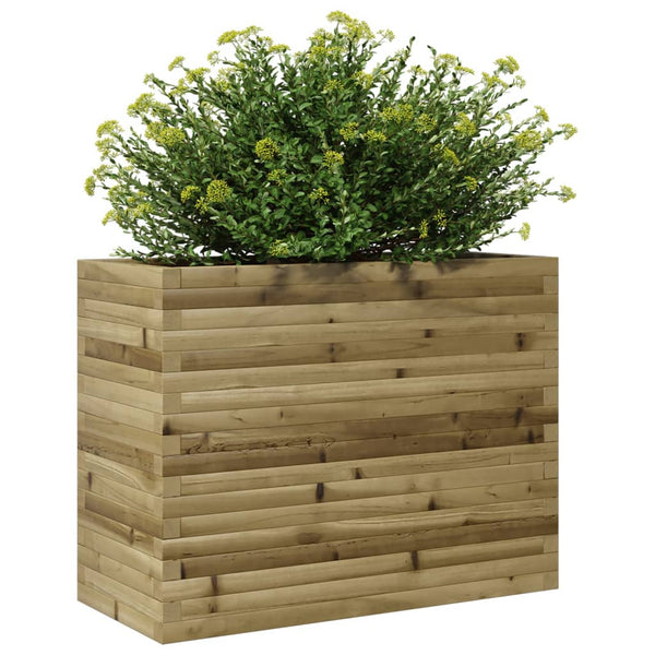 vidaXL Planter 90x40x68.5 cm Impregnated Pine Wood