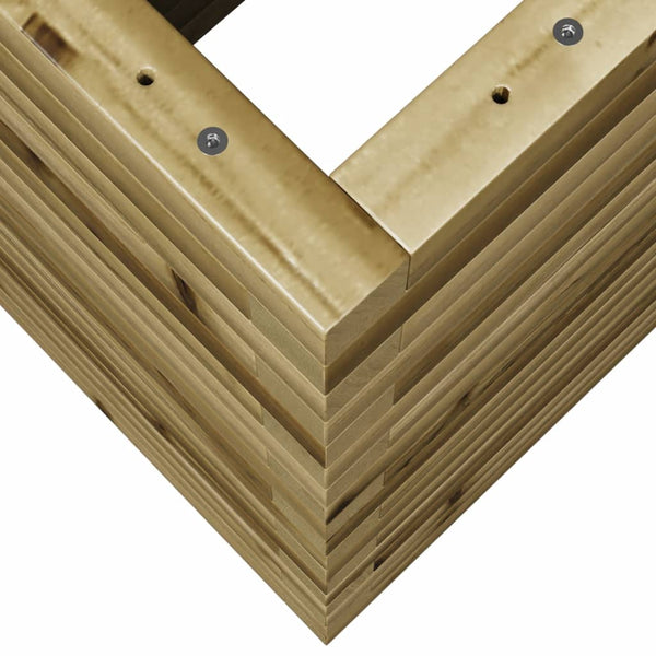 vidaXL Planter 90x40x68.5 cm Impregnated Pine Wood