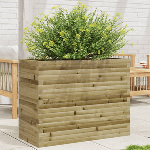 vidaXL Planter 90x40x68.5 cm Impregnated Pine Wood
