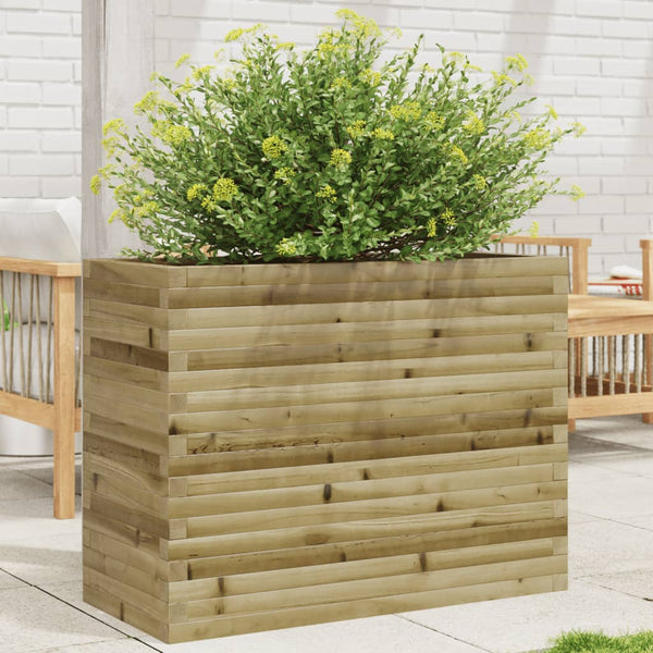 vidaXL Planter 90x40x68.5 cm Impregnated Pine Wood