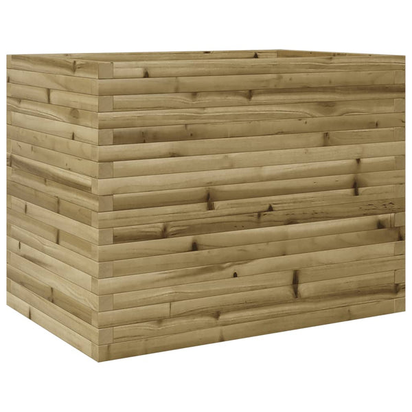 vidaXL Planter 90x60x68.5 cm Impregnated Pinewood
