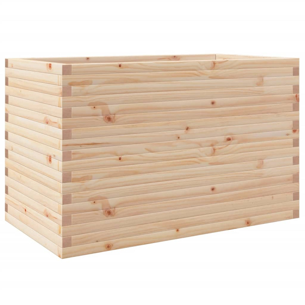 vidaXL Planter 110x60x68.5 cm Solid Pine Wood