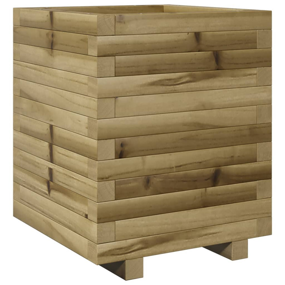 vidaXL Planter 40x40x49.5 cm Impregnated Pinewood