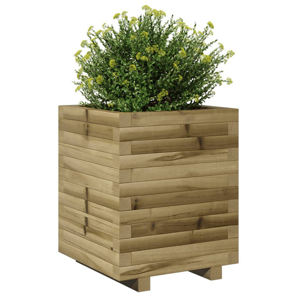 vidaXL Planter 40x40x49.5 cm Impregnated Pinewood