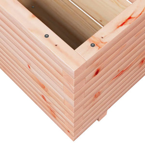 vidaXL Planter 110x110x49.5 cm Solid Douglas Fir Wood