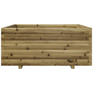 vidaXL Planter 110x110x49.5 cm Impregnated Pine Wood