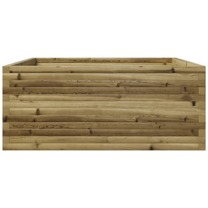 vidaXL Planter 110x110x49.5 cm Impregnated Pine Wood