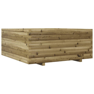 vidaXL Planter 110x110x49.5 cm Impregnated Pine Wood