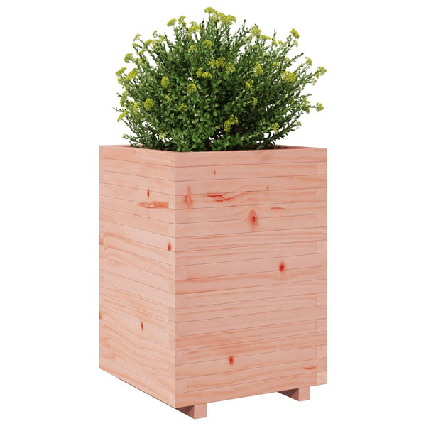 vidaXL Planter 50x50x72.5 cm Solid Douglas Fir Wood