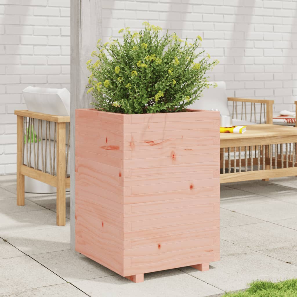 vidaXL Planter 50x50x72.5 cm Solid Douglas Fir Wood