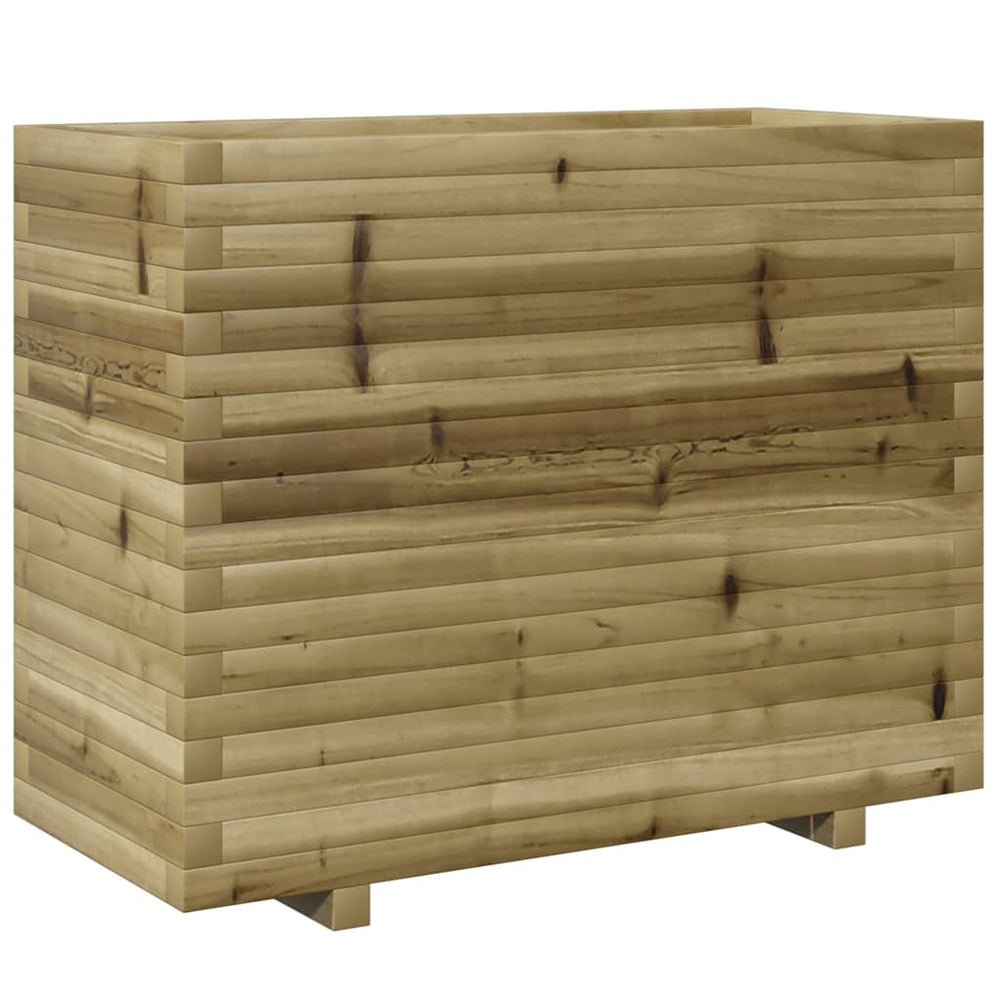 vidaXL Raised Garden Bed 90x40x72.5 cm Impregnated Pinewood