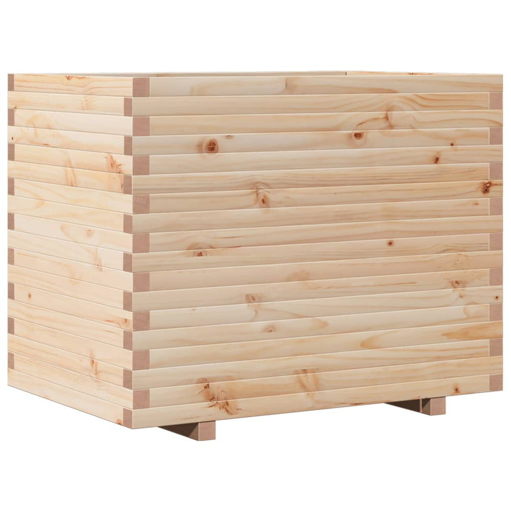 vidaXL Raised Garden Bed 90x60x72.5 cm Solid Pine Wood