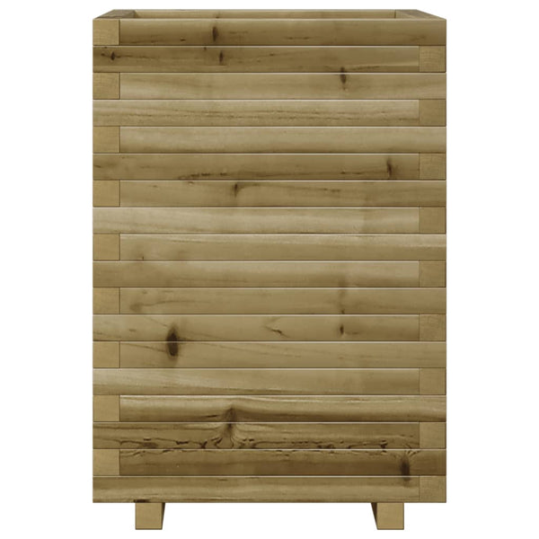 vidaXL Planter 50x50x72 cm Impregnated Pine Wood