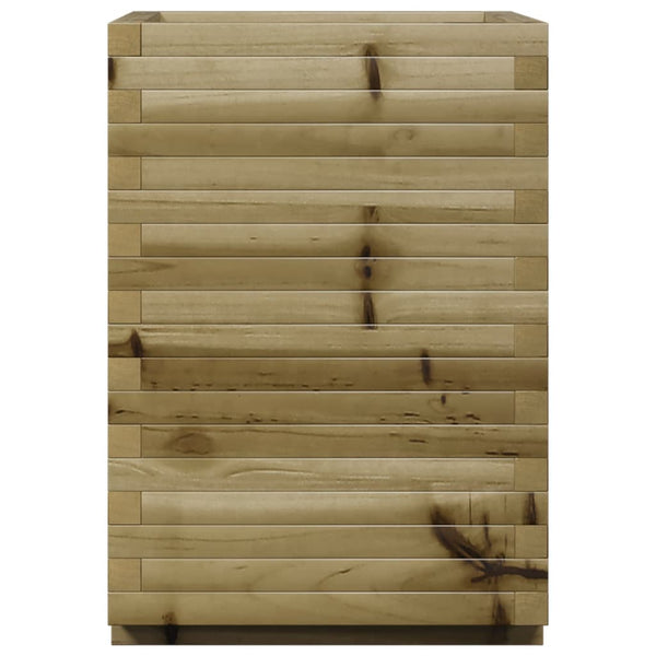 vidaXL Planter 50x50x72 cm Impregnated Pine Wood