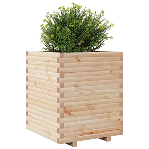 vidaXL Planter 60x60x72 cm Solid Pine Wood