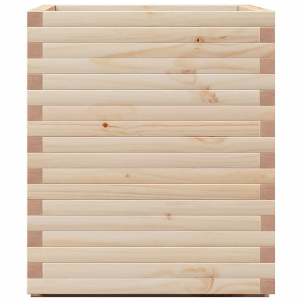 vidaXL Planter 60x60x72 cm Solid Pine Wood