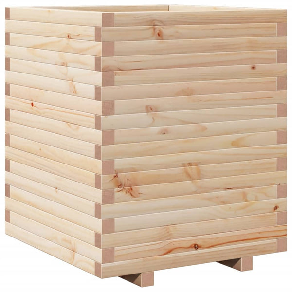 vidaXL Planter 60x60x72 cm Solid Pine Wood