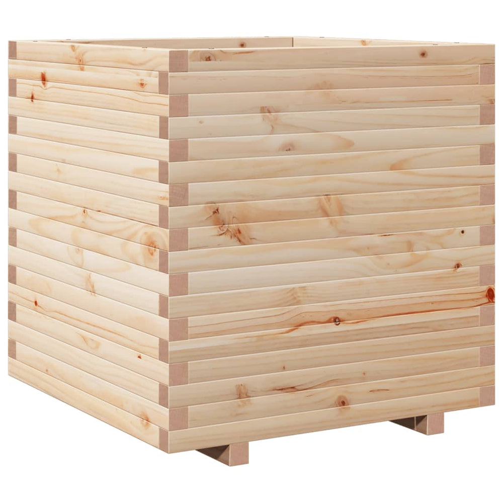 vidaXL Planter 70x70x72 cm Solid Pine Wood