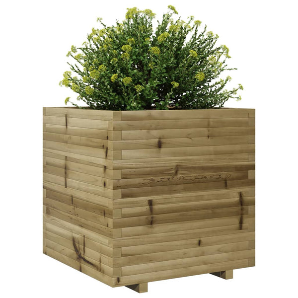 vidaXL Planter 70x70x72 cm Impregnated Pinewood