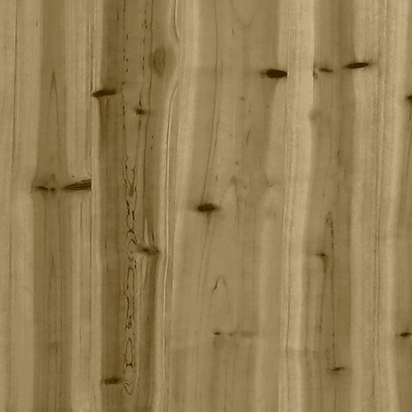 vidaXL Planter 70x70x72 cm Impregnated Pinewood