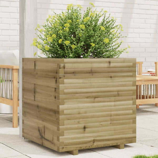 vidaXL Planter 70x70x72 cm Impregnated Pinewood