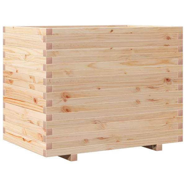 vidaXL Raised Garden Bed 90x60x72 cm Solid Pine Wood