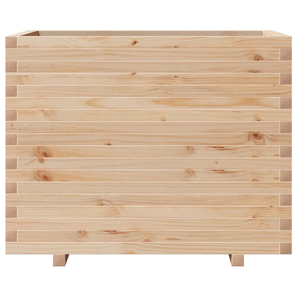 vidaXL Raised Garden Bed 90x60x72 cm Solid Pine Wood
